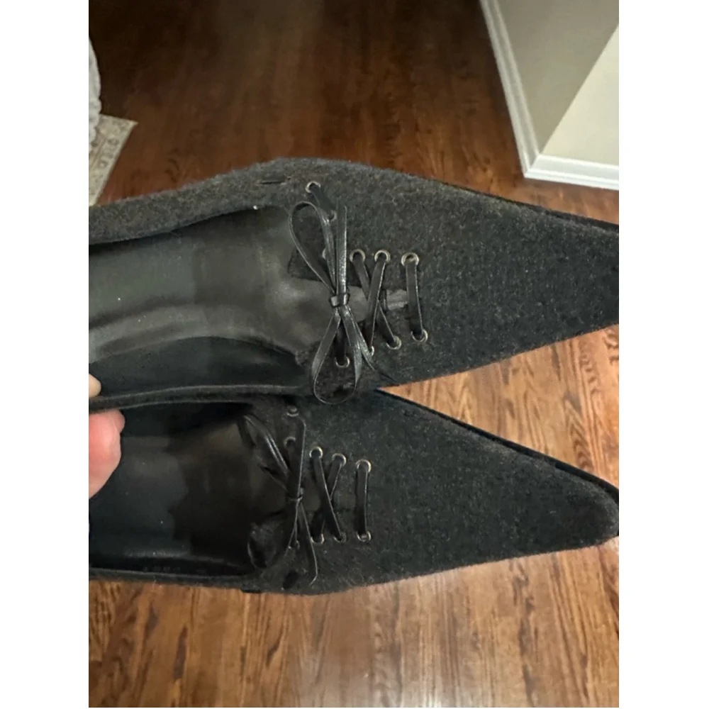 Women's Stuart Weitzman Heels Size 9.5 Gray - Picture 10 of 10